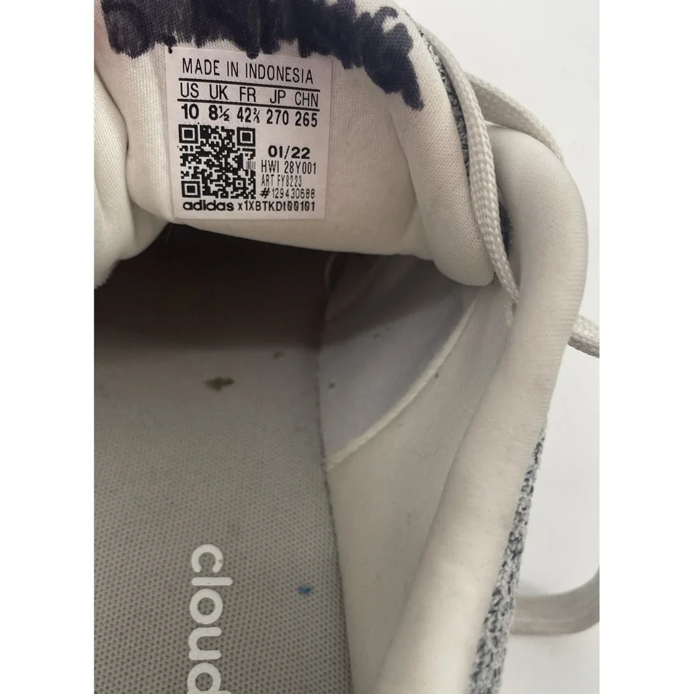 Adidas Shoes Puremotion Women's 10 Gray White Athletic Sneakers Cloudform *READ*